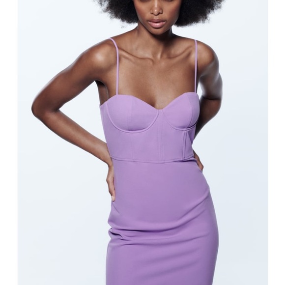 Zara Lavender Dress - Picture 3 of 6